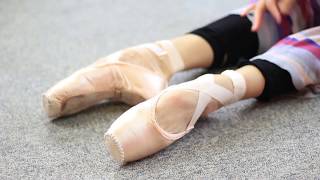 Preparing Pointe Shoes [upl. by Galang]