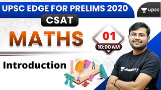 Introduction of CSAT  Maths Special  UPSC Prelims  Unacademy UPSC  Sahil Sir [upl. by Dolorita]