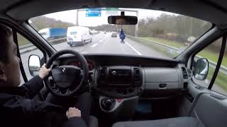 Renault Trafic 20 16V 2005  Driving From Home To Work [upl. by Crane572]