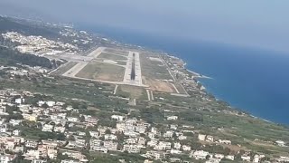 RHODES ISLAND Greece  THE PERFECT LANDING [upl. by Genaro]