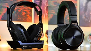 Corsair Virtuoso XT vs Astro A50  Highquality headset stand off [upl. by Kir]