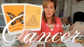 CANCER  The Conversation HAPPENS  Weekly November 2023 Zodiac Tarot Reading [upl. by Rohn648]