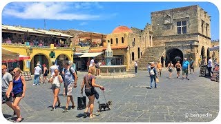 Old Town of Rhodes Greece Full HD [upl. by Naaitsirhc]