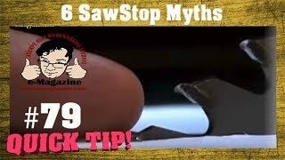 Debunking the SawStop Myth [upl. by Eniamurt]