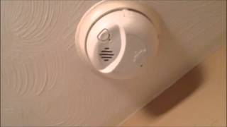 First Alert Smoke Detector going off [upl. by Ettelorahc]