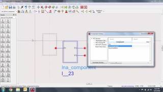 Component Hierarchy and Simulation Wizard in ADS [upl. by Odrarej665]