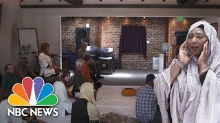 Women Lead Prayer For Men In This California Mosque  NBC News [upl. by Nosde]