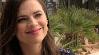 Conviction  Hayley Atwell Interview [upl. by Nywde]