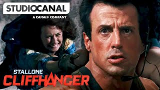 Sarahs Fall  Cliffhanger with Sylvester Stallone [upl. by Namad]