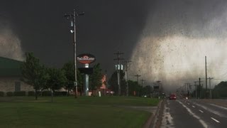 Moore Oklahoma EF5 Tornado Video 52013 [upl. by Abebi]