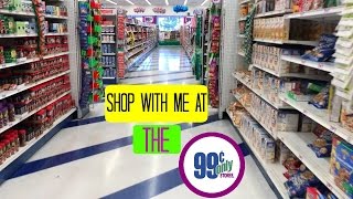 Shop With Me at The 99 Cent Only Store  Small Grocery Haul [upl. by Eirellam35]