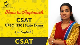 How to Approach CSAT  In English  UPSC  GetintoIAS [upl. by Anwahsed]