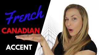 French Canadian Accent  Different Sounding Consonants [upl. by Gorga]