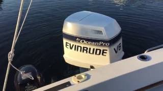 89 Evinrude 225 Review [upl. by Aivat]