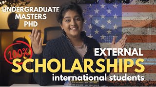 Fully Funded External Scholarships for International Students in USA  Road to Success Ep 12 [upl. by Oirasan570]