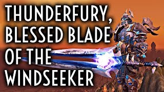 WoW Guide  Thunderfury Blessed Blade of the Windseeker  Legendary [upl. by Albertson291]