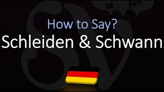 How to Pronounce Schleiden amp Schwann CORRECTLY Cell Theory  Pronunciation [upl. by Nidraj]