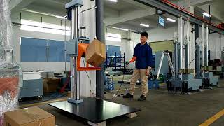 Drop Test Machine for packages meet ISTA ASTM test standards [upl. by Ohs26]