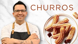 El secreto detrás de la mejor receta de CHURROS SUPER FÁCIL [upl. by Gad]