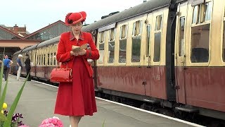 Oh What a Lovely War Weekend  The Severn Valley Railway 1940s Weekends 2019 [upl. by Sherrie]