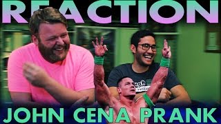 John Cena Phone Prank Call REACTION [upl. by Ettenahs]