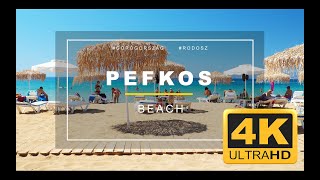 Pefkos beach  Rhodes  Rodosz [upl. by Phila]