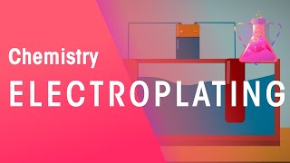 How Does Electroplating Work  Reactions  Chemistry  FuseSchool [upl. by Grannie]