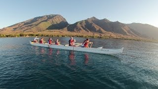 Hawaiian Outrigger Canoe Experience  Maui Hawaii [upl. by Assina]