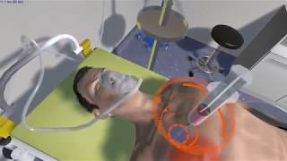 Virtual clinical case with Virtual Reality simulation  Pneumothorax [upl. by Adolf]