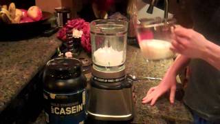 Casein Protein Shake for Before Bed [upl. by Mell834]