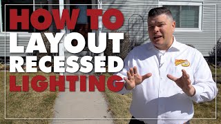 How to Layout Recessed Lighting [upl. by Terza235]