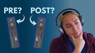 Pre Fader vs Post Fader Explained [upl. by Fadil]