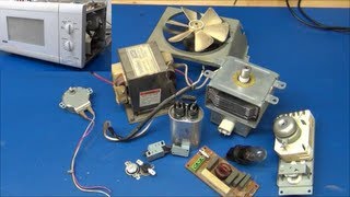 Whats Inside A Microwave Oven Teardown  Taken Apart  EcProjects [upl. by Ytissahc98]