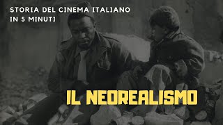 IL NEOREALISMO  Storia del cinema italiano in 5 minuti [upl. by Sorodoeht]