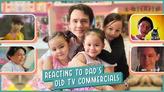 Reacting to Dads Old TV Commercials  Garcia Family [upl. by Nirehs]