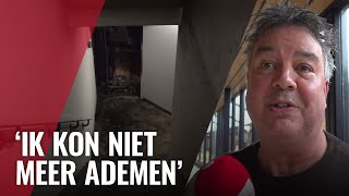 Bewoners geëvacueerd bij brand Haarlemmerweg [upl. by Olaznog299]