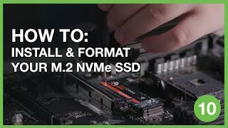 How to Install and Format Your M2 NVMe SSD  Inside Gaming With Seagate [upl. by Ziom939]