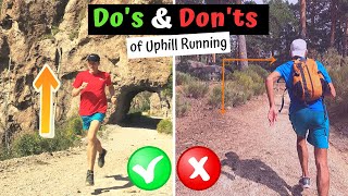 The DOs and DONTs of Uphill Running [upl. by Hughes]