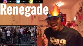 Too much fire  Eminem ft Jay Z  Renegade Live on Letterman  REACTION [upl. by Odnomyar]