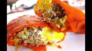 ILOCOS EMPANADA HOMEMADE RECIPE  HOW TO MAKE EMPANADA ILOCOS  VIGAN EMPANADA [upl. by Kramnhoj486]