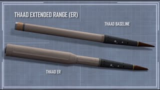 Lockheed Martin THAAD Extended Range THAAD ER [upl. by Paolina]