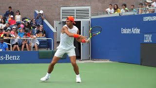 Rafael Nadal Forehand Slow Motion [upl. by Rempe198]