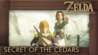 Zelda Breath of the Wild  Secret of the Cedars Shrine Quest [upl. by Aneahs]