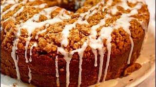 Cinnamon Streusel Coffee Cake [upl. by Tnilf]