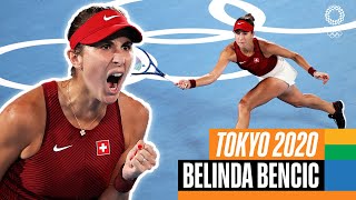 The BEST of Belinda Bencic 🇨🇭 at the Olympics [upl. by Retnyw785]