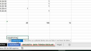 CONTAR CELDAS FILTRADAS EN EXCEL [upl. by Mcevoy]