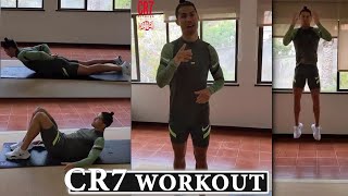 Cristiano Ronaldo Shows his Workout Routine [upl. by Hadley]