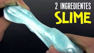 SLIME CON SOLO 2 INGREDIENTES [upl. by Perzan943]