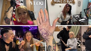 VLOG ¿Nuevo tattoo viaje a Granada con la Mermi la secta de los juegos de mesa 🃏🌸✨ [upl. by Aneis]