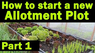 Start a new Allotment Plot  Where to start  Allotment Garden  Things you need to know  Part1 [upl. by Eseerehc652]